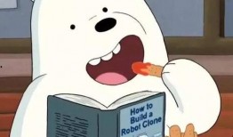 白熊吃瓜图片大全,萌态十足！